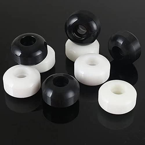  RaceBon 52mm Skateboard Wheels Hardness 95A Polyurethane Trick Skating Wheel Free 608 Bearings and Spacers Set of 4