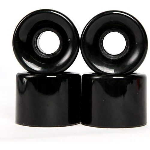  RaceBon 60mm Longboard Skateboard Wheels Hardness 78A Polyurethane Cruising Wheel Free 608 Bearings and Spacers Set of 4