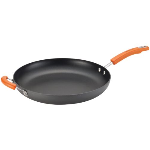  Rachael Ray Cucina Hard-Anodized Nonstick 14 Skillet with Helper Handle