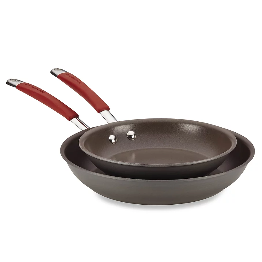  Rachael Ray Cucina Twin-Pack Skillet Set