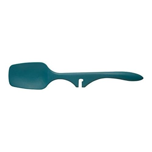  Rachael Ray Kitchen Tools and Gadgets Nonstick Utensils/Lazy Spoonula, Solid and Slotted Spoon, 3 Piece, Marine Blue: Kitchen & Dining