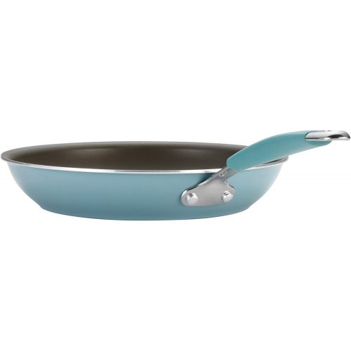  [아마존베스트]Rachael Ray Cucina Nonstick Frying Pan Set / Fry Pan Set / Skillet Set - 9.25 Inch and 11 Inch, Blue