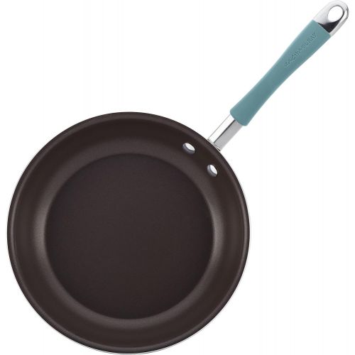  [아마존베스트]Rachael Ray Cucina Nonstick Frying Pan Set / Fry Pan Set / Skillet Set - 9.25 Inch and 11 Inch, Blue