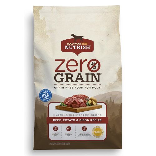  Rachael Ray Nutrish Zero Grain Natural Grain Free Dry Dog Food