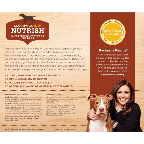  Rachael Ray Nutrish Natural Wet Dog Food