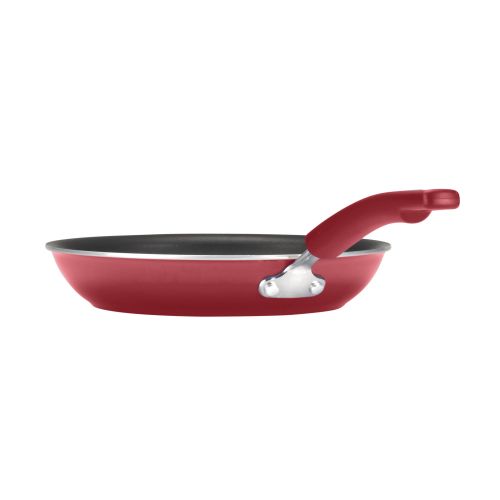  Rachael Ray Hard Enamel 14 Piece Cookware Set in Red Gradient