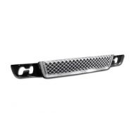 R&L Racing Chrome 2007-2012 GMC Yukon/Yukon XL/Yukon Denali/Yukon XL Denali Mesh Front Lower Bumper Grill Grille Cover