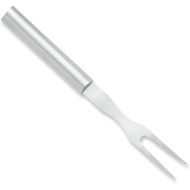 Rada Cutlery Carving Fork Stainless Steel Tine and Aluminum Made in USA, 9-1/2 Inches, Silver Handle