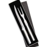 Rada Cutlery Knife 2-Piece Carving Set with Stainless Steel Blades with Brushed Aluminum, 11 Inches, Silver Handle