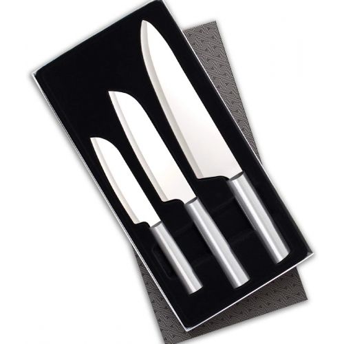  Rada Cutlery Chef Select 3-Piece Large Knife Set ? Stainless Steel Culinary Knives With Aluminum Handles