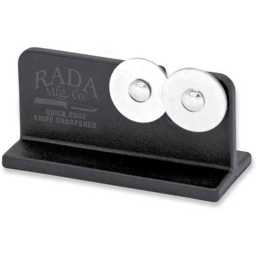  Rada Cutlery Quick Edge Knife Sharpener ? Stainless Steel Wheels Made in the USA