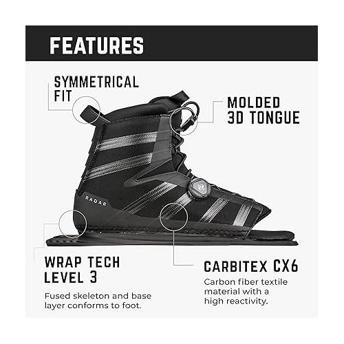  Radar Vector Boa Waterski Boot, Rear Feather Frame