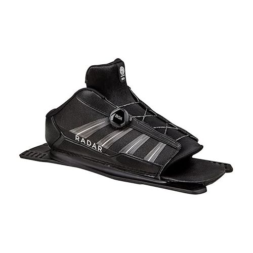  Radar Vector Boa HRT Waterski Boot - Black/Carbon/White - Feather Frame - STD