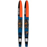 [아마존베스트]Radar Water Ski Combos - Origin Combos w/Adj Horseshoe Bindings - Black/Blue/Orange (2019)