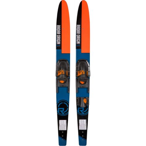  [아마존베스트]Radar Water Ski Combos - Origin Combos w/Adj Horseshoe Bindings - Black/Blue/Orange (2019)