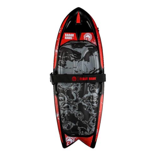  [아마존베스트]Radar Skis Radar Hawk Kneeboard - Black/Red (2019)