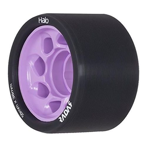  Radar Wheels - Halo - Roller Skate Wheels - 4 Pack of 38mm x 59mm Wheels