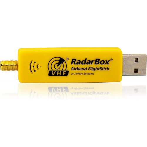 [아마존베스트]AirNav RadarBox FlightStick VHF - Airband USB Receiver with Integrated Filter, Amplifier and ESD Protection