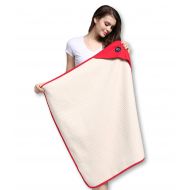 Radia Smart Protective Belly Pregnancy Baby Blanket, Organic, Anti-Radiation, Red, 35”x30