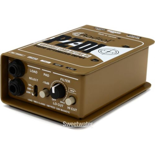  Radial PZ-DI Acoustic & Orchestral Instrument Direct Box