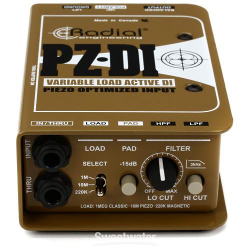  Radial PZ-DI Acoustic & Orchestral Instrument Direct Box