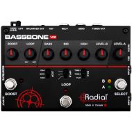 Radial Bassbone V2 2-ch Bass Preamp and DI Pedal Demo