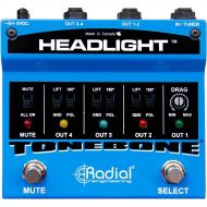 Radial Engineering},description:The Headlight is a unity gain guitar amp selector designed to easily integrate on a pedalboard and allow the artist to seamlessly switch between as