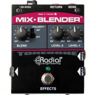 Radial Engineering},description:The Radial Tonebone Mix-Blender is a multi-function pedal that lets you mix two instruments or effects together and then send the combined signal t