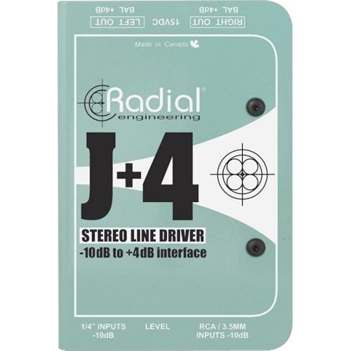  Radial J+4 2-Channel Signal Level Driver