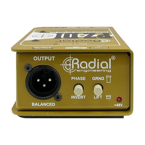  Radial Engineering PZ-DI Acoustic/Orchestral Instrument Active Direct Box