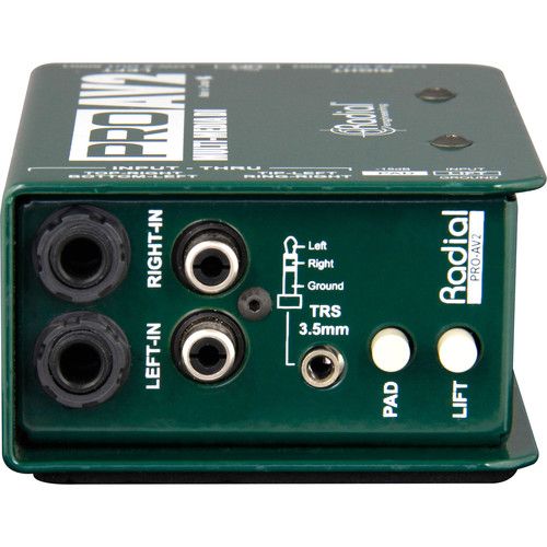  Radial Engineering ProAV2 Passive Stereo Multimedia Direct Box