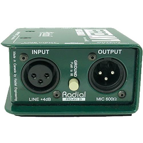  Radial Engineering ProAV1 Passive Multimedia Direct Box