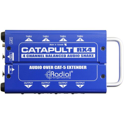  Radial Engineering Catapult TX4M 4-Channel for Microphone Signal Routing over Cat5/6 (Transmitter)