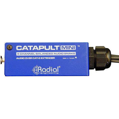  Radial Engineering Catapult Mini TRS 4-Channel Cat 5 Audio Snake