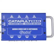 Radial Engineering Catapult RX4L Cat5/Cat6 Snake for Line-Level Audio Routing (Receiver)