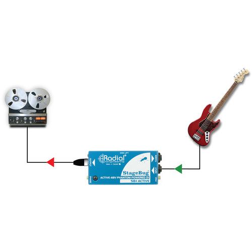  Radial Engineering StageBug SB-1 Active Acoustic Direct Box