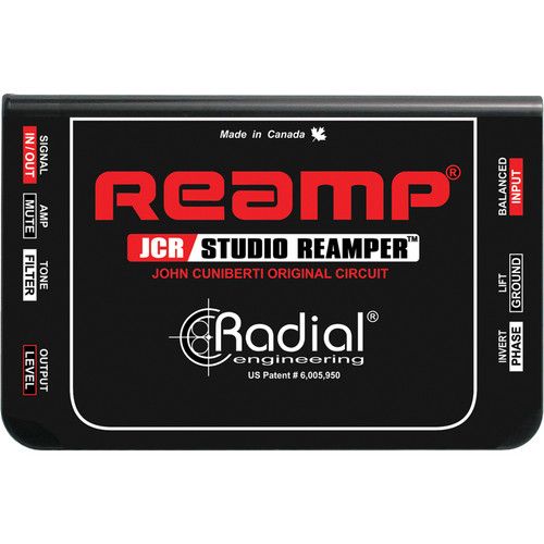  Radial Engineering Reamp JCR Studio Reamper