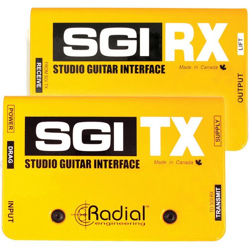  Radial Engineering Studio Guitar Interface w/TX, RX Modules