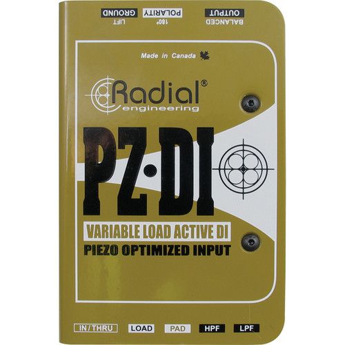  Radial Engineering PZ-DI Orchestral Instrument DI