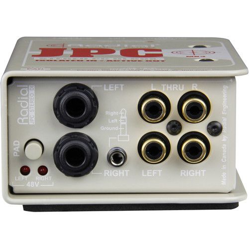  Radial Engineering JPC Active Direct Box for Laptop Computers