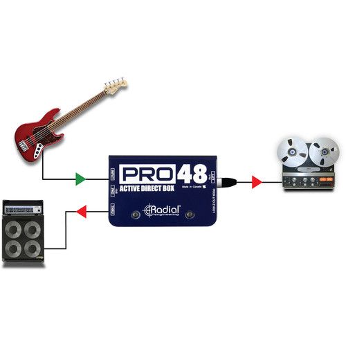  Radial Engineering Pro48 Active Direct Box