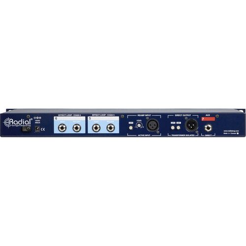  Radial Engineering JD-7 - 1x7 Guitar Signal Distribution Amplifier