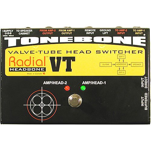  Radial Engineering Headbone VT Guitar Amp Head Switcher