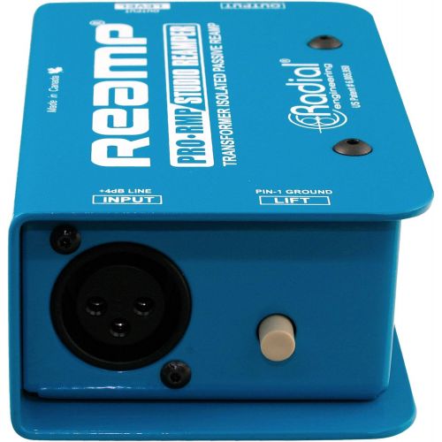  Radial Engineering ProRMP Studio Re-Amper Passive Re-Amping Direct Box
