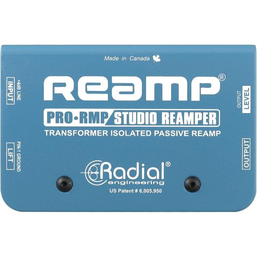  Radial Engineering ProRMP Studio Re-Amper Passive Re-Amping Direct Box