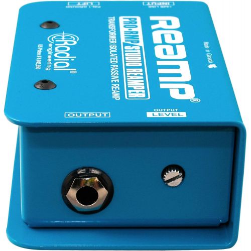  Radial Engineering ProRMP Studio Re-Amper Passive Re-Amping Direct Box