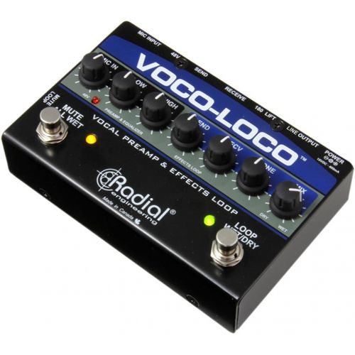  Radial Engineering Voco-Loco Vocal Preamp and Effect Switcher