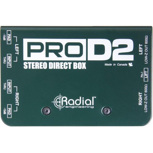  Radial Engineering Radial ProD2 Passive 2 Channel Direct Box