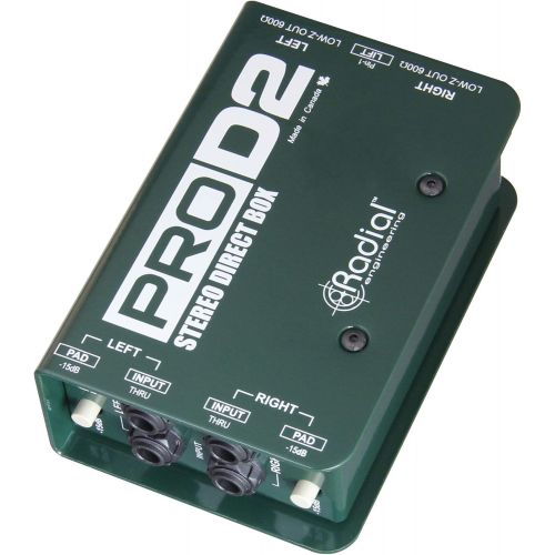  Radial Engineering Radial ProD2 Passive 2 Channel Direct Box