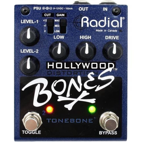  Radial Engineering Radial Bones Hollywood Dual Disortion Pedal